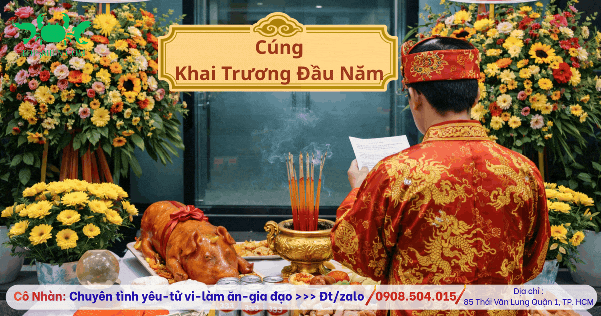 Cúng Khai Trương Đầu Năm khi nào? Cách Cúng, Văn Khấn