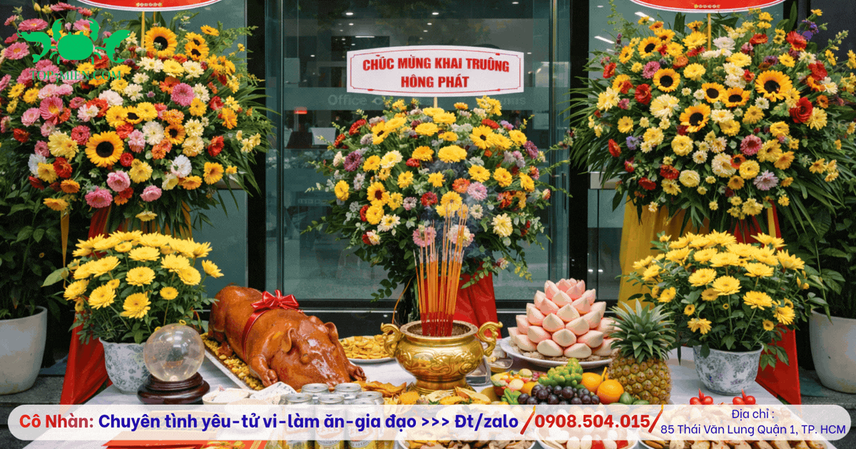 M&acirc;m C&uacute;ng Khai Trương Đầu Năm