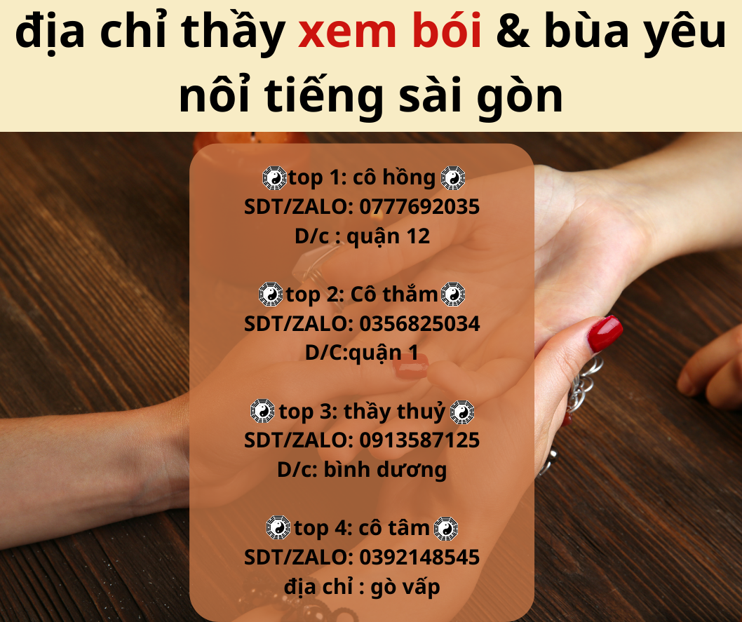 review địa chỉ xem bói uy tín bình dương