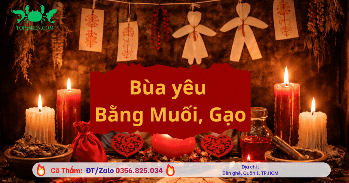 Cách làm bùa yêu bằng muối, gạo tại nhà cực đơn giản