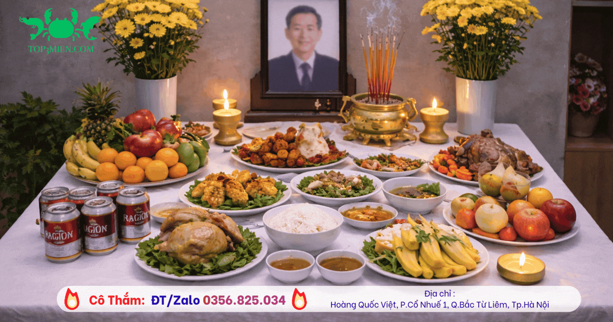 Chuẩn Bị M&acirc;m Lễ C&uacute;ng Giỗ Đầu