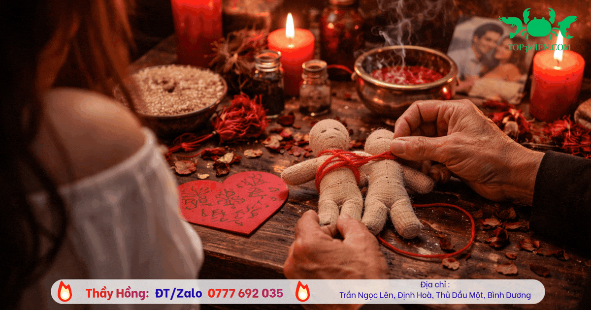 Thầy b&ugrave;a cao tay b&ugrave;a d&acirc;n tộc